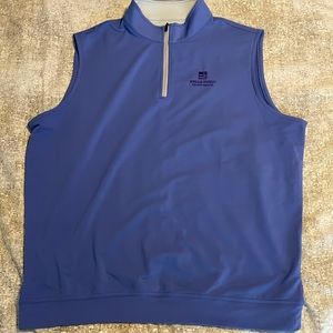 Men’s Peter Millar Golf Quarter Zip Vest